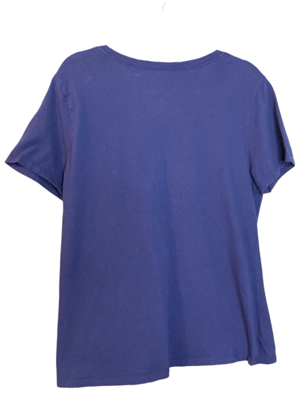 Comfort Colors Navy Graphic Tee with Rescue Cat Message - Picture 2 of 3